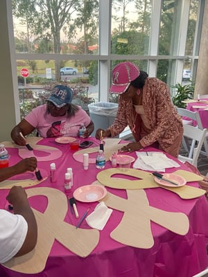 Breast Cancer Survivor Paint Party 2024 (6)