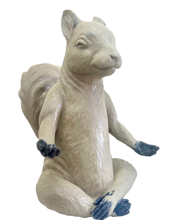 Groundbreaking Growth - Meditating Squirrel