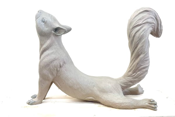 Groundbreaking Growth - Stretching Sauirrel